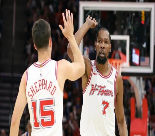 杜蘭特19+9，火箭4連勝升至第5！謝潑德27+6+9記3分創(chuàng)兩大紀(jì)錄