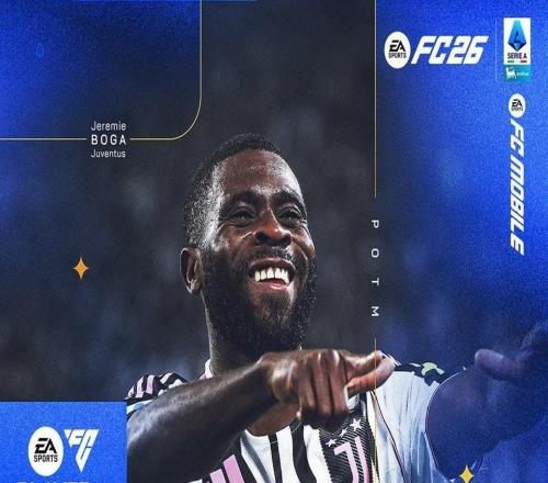 4場3球，尤文前鋒博加當選意甲3月最佳球員