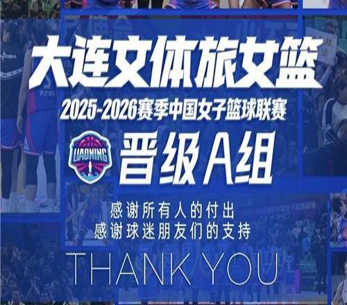 大連文體旅女籃晉級A組