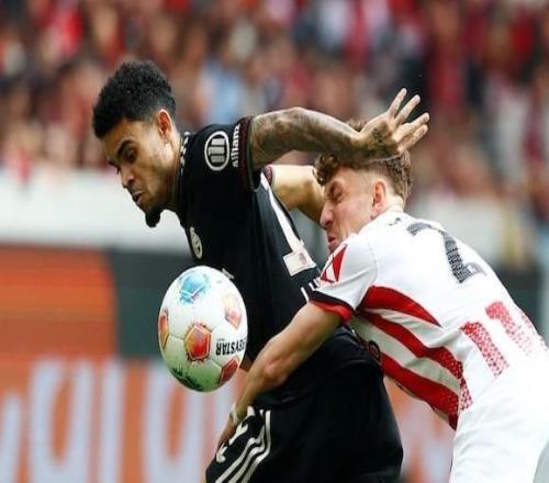 创造2次机会,迪亚斯当选拜仁客战弗赖堡全场最佳球员