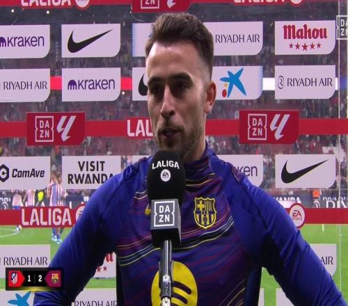 埃里克：有人會說馬競這場是送分的，但其實我們踢得很辛苦