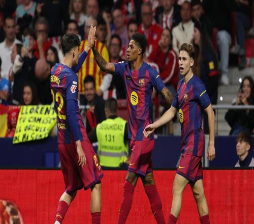 就像在家一樣，巴薩是首支在大都會球場取得聯賽四連勝的客隊