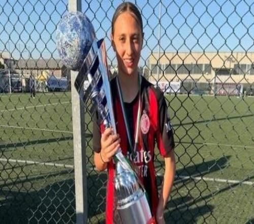 莫德里奇女兒贏得了U13錦標賽的冠軍，她在決賽里擊敗了尤文