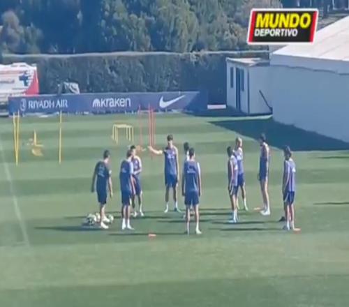 世體：奧布拉克、普維爾、門多薩參加馬競合練