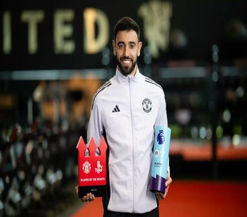 B费:英超月最佳获奖次数能追平C罗,这对我而言是莫大的荣幸