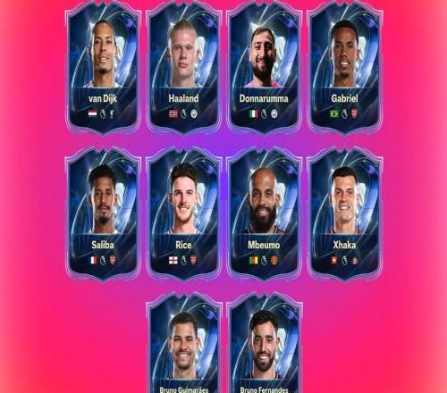 FC26英超賽季最佳陣容提名：哈蘭德、B費在列，阿森納6人入圍