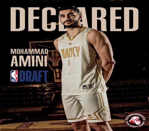 勇闖美利堅，官方：伊朗20歲前鋒阿米尼將參加2026年NBA選秀