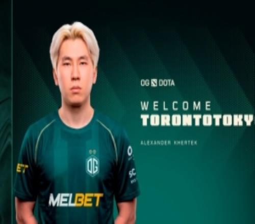 OG官方：老東京TORONTOTOKYO以三號位身份正式加入OG大家庭！