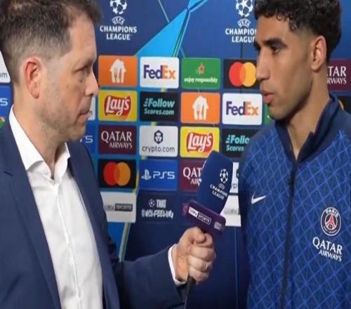 阿什拉夫：對20確實有些遺憾，因為感覺本可以打進更多進球