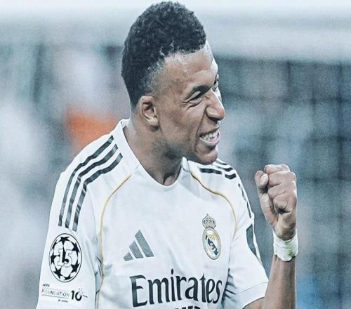 姆巴佩歐冠單賽季已打進14球，僅次于本澤馬、C羅與萊萬