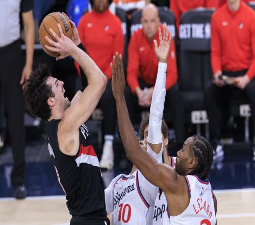 快船若勝將鎖定第八名開拓者獲勝亦有可能鎖定第八名_NBA直播