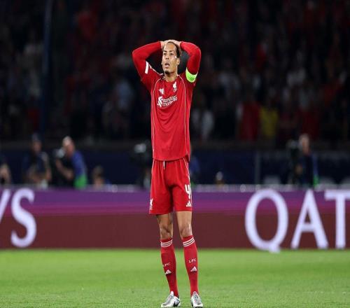 利物浦20落后巴黎，薩拉赫被按板凳，隊(duì)長(zhǎng)說(shuō)"不能再糟了"