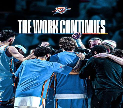 西部最新局勢:雷霆鎖常規賽冠軍+5隊定排名掘金湖人火箭爭第三