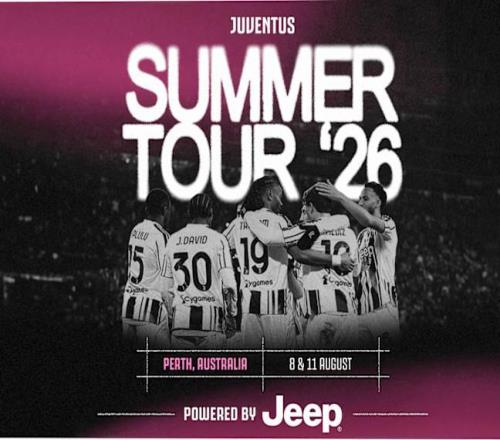 尤文官方:今夏開啟澳大利亞巡回賽,將對陣國米與巴勒莫
