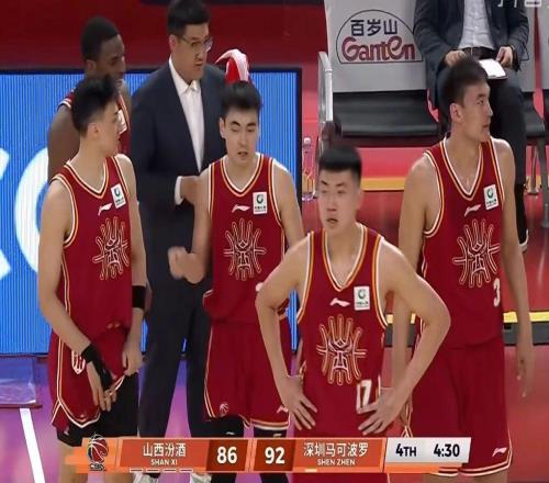 深圳男籃5分險勝山西，王浩然33+5勢不可擋，迪亞洛21分張寧低迷