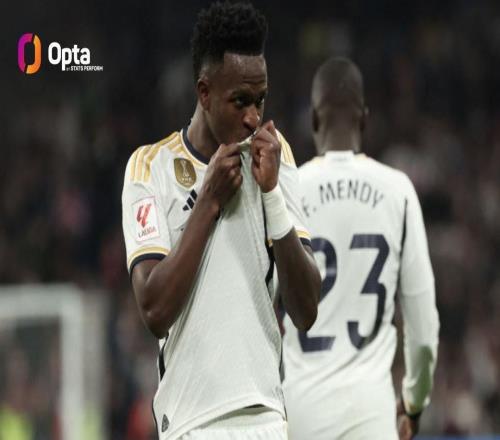 236場追平瓦拉內(nèi)，維尼修斯成皇馬隊(duì)史西甲出場第九多的外援