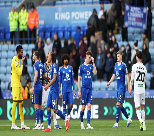 近16輪1勝！萊斯特城深陷英冠倒2，落后安全區(qū)4分+僅剩4輪