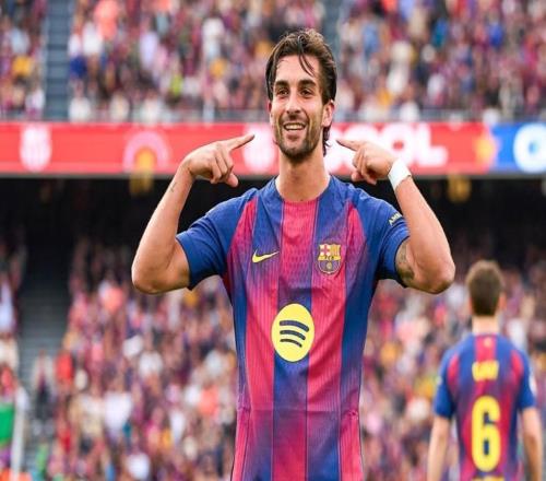 201場62球，費蘭躋身巴薩隊史射手榜前50名