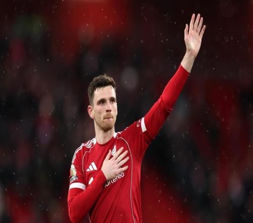 深情致謝，羅伯遜更新個人社媒：謝謝你，安菲爾德