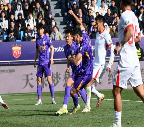 津門虎VS海牛首發(fā)：3外援PK4外援葉博亞先發(fā)謝蒂內(nèi)、鄺兆鐳替補(bǔ)