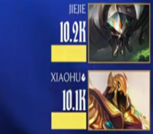 你在干嘛！xiaohu沙皇輸出10.1K甚至不如隊(duì)友jiejie坦克蝎子