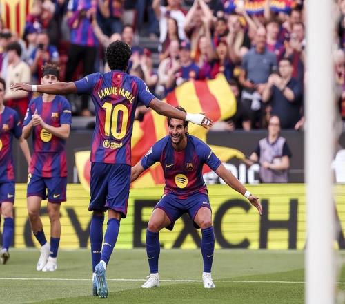 41！亞馬爾獨(dú)造3球，創(chuàng)67年紀(jì)錄，巴薩笑傲德比戰(zhàn)，甩開皇馬9分