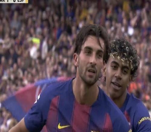 西甲進(jìn)球、助攻數(shù)均上雙，亞馬爾成本賽季五大聯(lián)賽第三人