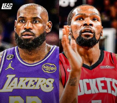 火箭總結(jié)：詹杜季后賽第5次對(duì)決杜蘭特率青年軍欲下克上湖人