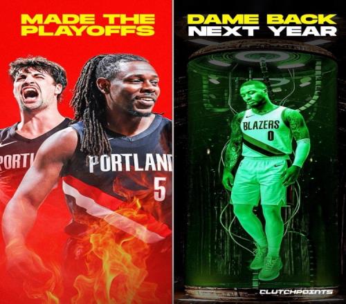 美媒曝光開拓者逆襲季后賽的精彩瞬間下賽季利拉德強勢回歸_NBA直播