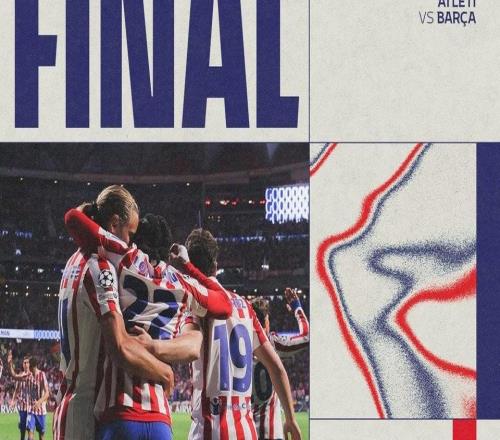 總比分32淘汰巴薩，馬競時隔9年再次闖入歐冠四強