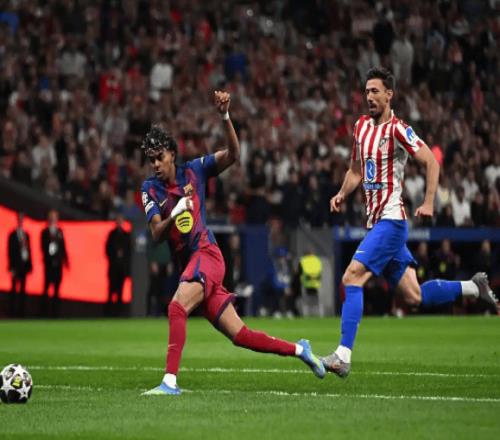 18歲亞馬爾神跡難救主！巴薩21贏球卻出局，馬競(jìng)32晉級(jí)歐冠四強(qiáng)