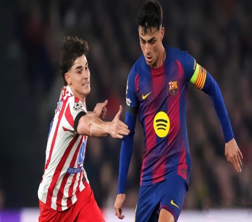 一場(chǎng)12！歐冠瘋狂夜，10人巴薩贏球遺憾出局，馬競(jìng)率先晉級(jí)四強(qiáng)