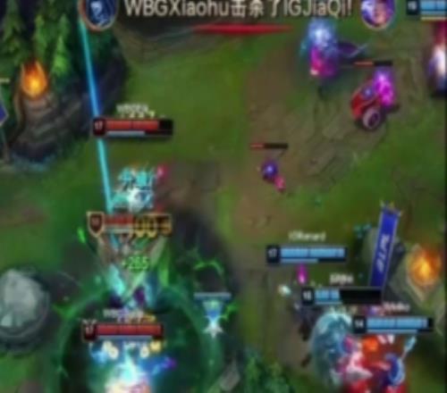 LPL賽事高光：WBG中野關鍵進場殺死比賽，WBG21戰勝IG