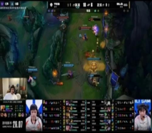 二路解說：之前BLG選納爾都是Ban薇恩的，不知道這把為什么不Ban