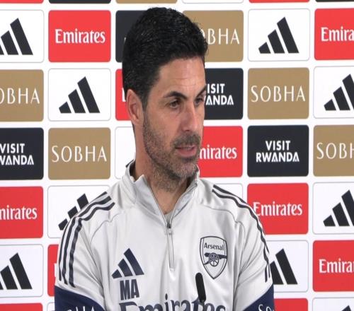 阿爾特塔：在訓(xùn)練基地點火每場比賽我們都會使用不同的主題