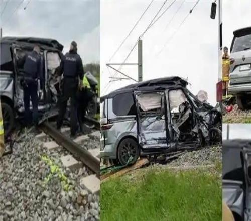 曼寧格駕車與火車相撞，不幸身亡