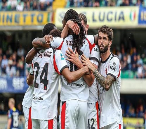 米蘭本賽季意甲第8次10取勝，同期五大聯(lián)賽最多