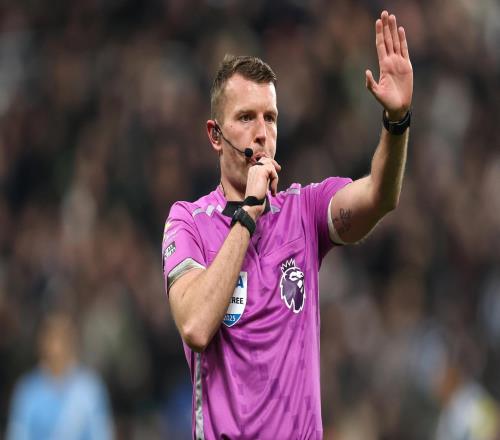 英超第34輪裁判：巴羅特執法槍手vs紐卡，泰勒執法狼隊vs熱刺