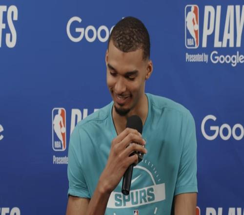 文班：早預料到開拓者會上身體對抗，下一場他們必定會更強硬