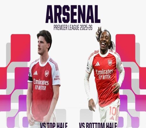 12勝3平，阿森納本賽季對陣積分榜下半區球隊勝率80%