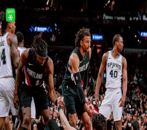 開拓者106103末節(jié)逆轉(zhuǎn)馬刺11扳平，亨德森31分，文班亞馬傷退