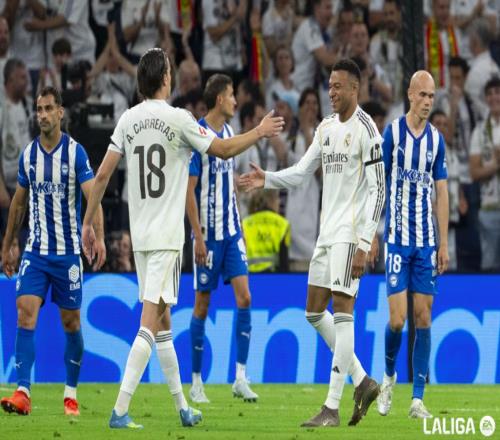 姆巴佩破門維尼修斯世界波！皇馬21終結(jié)4場(chǎng)不勝先賽落后巴薩6分