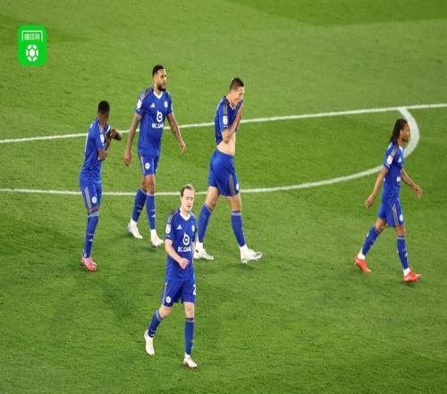 萊斯特城22戰(zhàn)平赫爾城，藍(lán)狐面臨二連降級