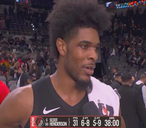 完勝阿門！兩戰28中18！開拓者探花秀大爆發