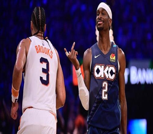 雷霆再勝太陽總分20：亞歷山大37+9杰倫傷退狄龍30分