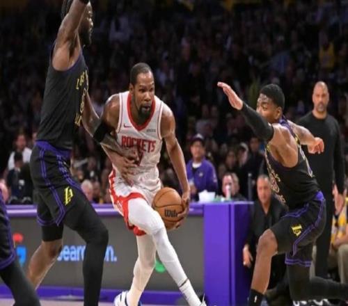 杜蘭特再添新傷！火箭真的危險(xiǎn)了，湖人還有強(qiáng)援！