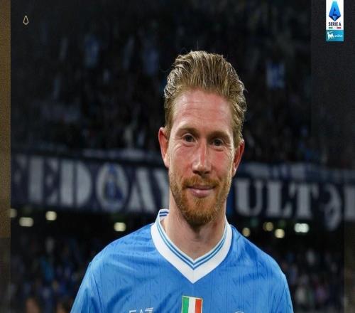 傳射建功助那不勒斯40大勝，德布勞內(nèi)當選全場最佳球員