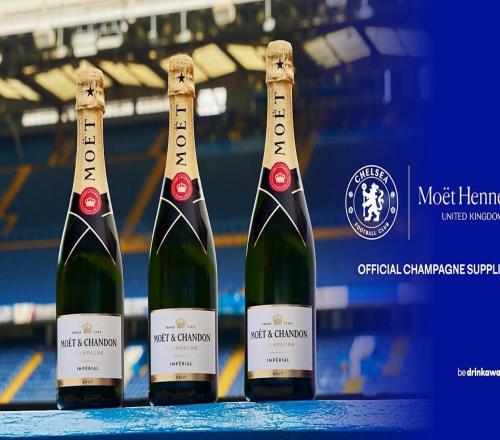 官方：切爾西與酩悅軒尼詩(shī)達(dá)成合作，后者成俱樂(lè)部官方香檳供應(yīng)商