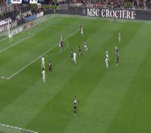 【意甲】進(jìn)球被吹射門中框，米蘭尤文戰(zhàn)成0比0