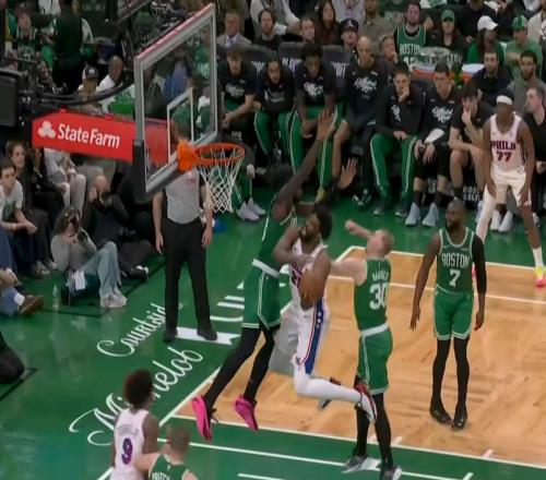 NBA東部四強定2席！76人超級逆襲，恩比德一瘸一拐扛到底